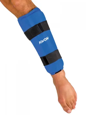 Produktbild von Karate Schienbeinschützer CE. in versch. Farben blau S