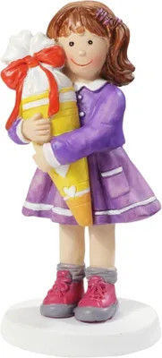 Produktbild von Figur Schulmädchen mit Schultüte Einschulung