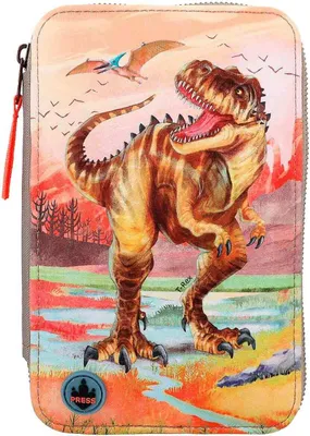 Obrázek produktu pro Depesche Vertrieb GmbH & Co. 3-komorový penál Dino World 0 0 ks