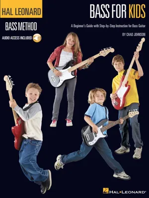 Obrázok produktu pre Bass for Kids - Hal Leonard Bass Method Book/Online Audio