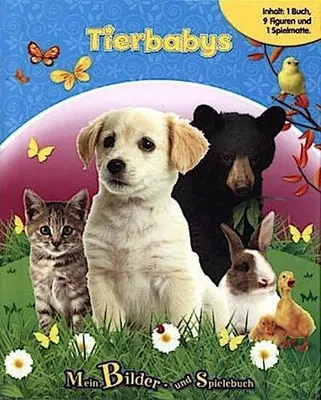 Produktbild von Tierbabys, Spielbuch + 8-10 Spielfiguren + Spielmatte