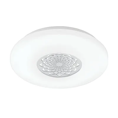Zdjęcie produktu dla EGLO Capasso 1, LED, Niewymienialne źródło światła, 3000 K, 2100 lm, IP20, Chrom, Biały
