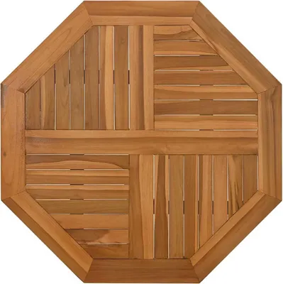 Obrázok produktu pre vidaXL Stolová doska 60x60x2,5 cm osemhranná z masívneho teakového dreva