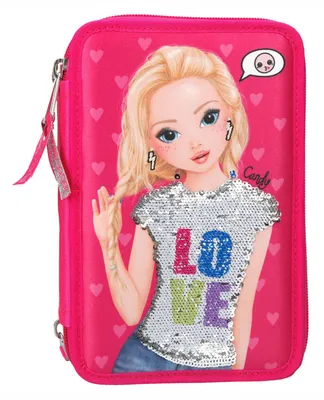Produktbild von TopModel 3-fach Federtasche gefüllt, Depesche T-Shirt