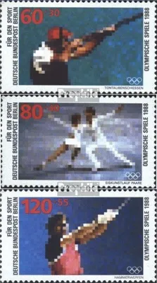 Produktbild von Briefmarken Berlin (West) 1988 Mi 801-803 (kompl.Ausgabe) gestempelt Sporthilfe