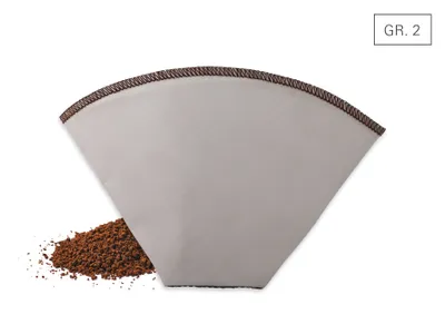 Produktbild von Weis 18952, Kegel, Wiederverwendbarer Kaffeefilter, Edelstahl, Edelstahl, 145 mm, 93 mm