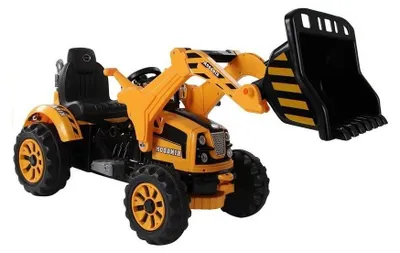 Obrázok produktu pre Elektrický traktor s rýpadlom oranžový
