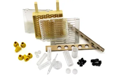 Produktbild von Bienenzucht nach Karl Jenter, Honig Rahmen, Bienenstock Königin Aufzucht, Imkerei Zubehör, Aufzuchtset für Bienen, Imker Werkzeug, Bienenkönigin Box