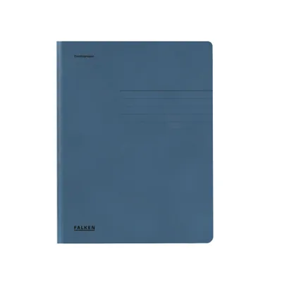Produktbild von Falken Jurismappe 80001316 DIN A4 3 Klappen Karton blau