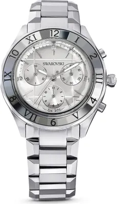Produktbild von SWAROVSKI Damenuhr Dextera Chronograph Silber  5641297