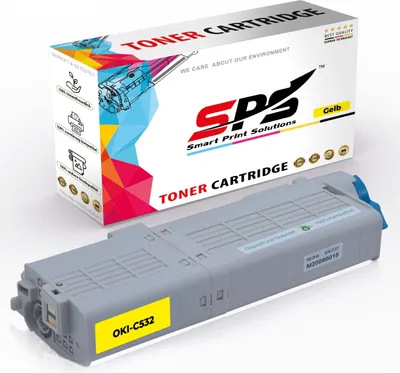 Produktbild von Kompatibel für OKI C542DN (46356132) / 46490605 Toner Gelb