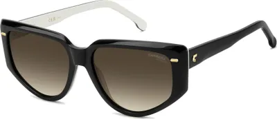 Produktbild von Carrera CARRERA 3082/S Black white 56/16/145 Damen Sonnenbrillen