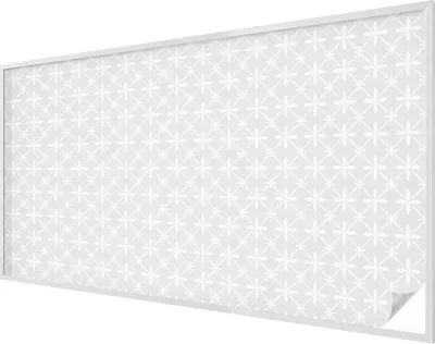 Produktbild von Buntglas Fensterfolie – 116x200 cm – Stained-Glass Design – blickdichte dekorative Sichtschutzfolie – selbstklebend, UV-Schutz – Blumensymmetrie