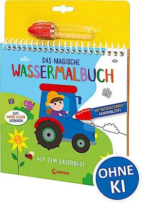 Immagine prodotto di Das magische Wassermalbuch - Auf dem Bauernhof