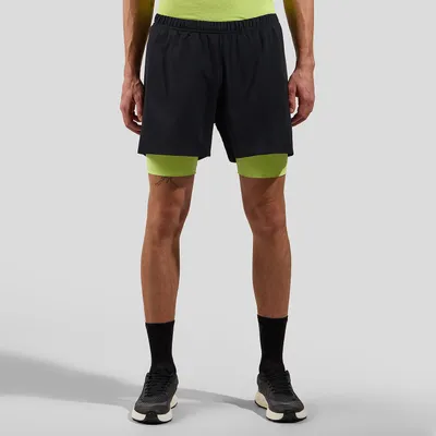 Produktbild von Odlo ZEROWEIGHT 5 Inch 2-in-1 Laufshorts Men | 322562-15134, Größe:S