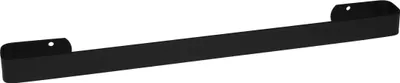 Produktbild von QUVIO Handtuchhalter - Handtuchhalter - Handtuchhaken - Badaccessoires - Schwarz - 40 cm
