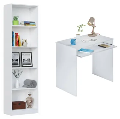 Immagine prodotto di Gaggi - Composizione Camera da Letto, 90x54x79h cm Bianco, Reversibile