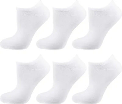 Produktbild von Nur Die 6er Pack Sneaker Socken aus weicher & atmungsaktiver Baumwolle Kurzzsock