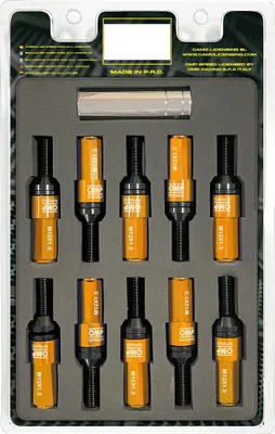 Image de Jeu de vis OMP OMPS09981210 28 mm Orange M12 x 1,50