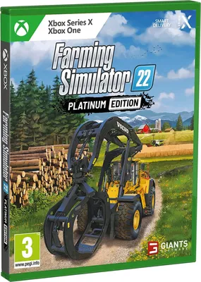 Produktbild von Giants Software Farming Simulator 22 - Platinum Edition, Xbox One/Xbox Series X, Multiplayer-Modus, E (Jeder)