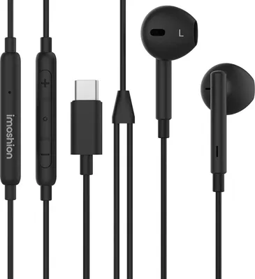 Productafbeelding van imoshion Oordopjes - Bedrade oordopjes - USB-C aansluiting - Zwart