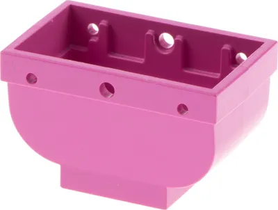 Produktbild von 1x Lego Belville Korb 2x4x2 dunkel pink rosa Picknick Körbchen 4107449 30109