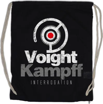 Produktbild von Urban Backwoods Voigt Kampff Interrogation, Turnbeutel, Farbe: Schwarz