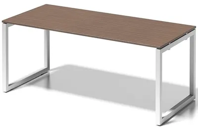 Produktbild von BISLEY Schreibtisch Cito Maße: 180 x 74 x 80 cm (B x H x T) 3-Schicht-Spanplatte, melaminharz Farbe der Tischplatte: nußbaum