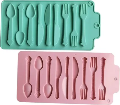 Immagine prodotto di Stampo in silicone Forchette Cucchiai Coltelli
