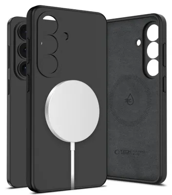 Obrázek produktu pro Silikonové pouzdro Tech-Protect MagSafe pro Samsung Galaxy S26 - černé