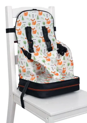 Produktbild von Tragbare Baby Sitzerhöhung & Tasche 2 in 1 Fuchs
