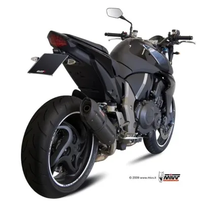 Zdjęcie produktu dla Tłumik Mivv SPORT SUONO SLIP-ON Steel Black do HONDA CB 1000 R BJ 2008 > 2017