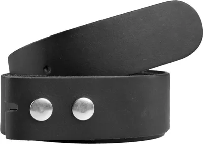 Produktbild von Wechselgürtel Echt Leder Wechsel Gürtel ohne Schnalle Buckle Druckknopfgürtel Ledergürtel 4cm