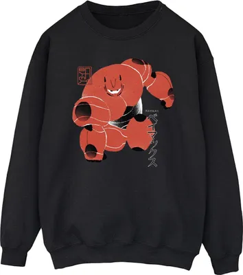 Produktbild von Disney - "Big Hero 6" Sweatshirt für Herren BI15152 (5XL) (Schwarz)