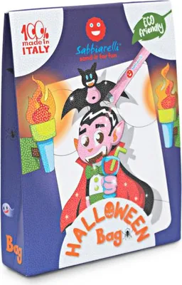 Zdjęcie produktu dla Sabbiarelli - Zestaw do kolorowania piasku w worku - Halloween