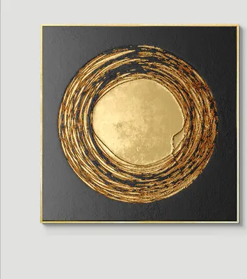Produktbild von TPFLiving Kunstdruck LW-66 (OHNE RAHMEN) Poster - Leinwand - Wandbild - Hochauflösender Giclée-Druck, langlebig und hochwertig - Nordic Art - Abstrakte Quadrate - Bilder Wohnzimmer -  - Größe: 50x50cm