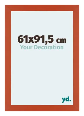 Produktbild von Bilderrahmen, 61x91.5 cm, Orange, MDF, Mura