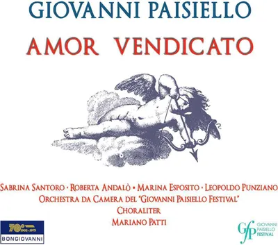 Zdjęcie produktu dla Giovanni Paisiello (1740-1816): Amor Vendicato - - (CD / A)