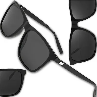 Image de EDIBAZZAR | Lunettes polarisées universelles pour hommes Nerdy