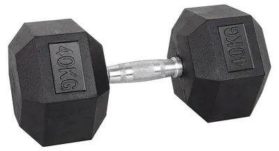 Produktbild von Insportline Sechseckige Hantel aus Hexsteel, 40 kg