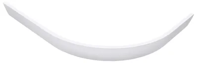 Produktbild von Polysan RENA L 100x80x11cm R550 Duschwannenverkleidung, links, weiß