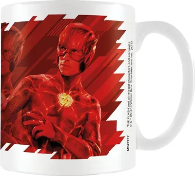 Produktbild von The Flash - Kaffeebecher, Fragment PM6441 (Einheitsgröße) (Rot/Weiß/Schwarz)