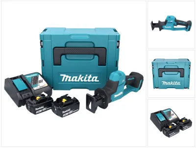 Obrázok produktu pre Makita DJR189RTJ, Striedavý, Čierna, Modrá, 3100 spm, 2,2 cm, 25,5 cm, 13 cm
