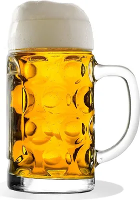 Produktbild von Stölzle Lausitz Bierkrug ISAR / 6er Set Bierkrüge 0,5 Liter/Stabiler Bierkrug 0,5 Liter/Biergläser 0,5 Liter aus Soda Lime Glas/Bierseidel Spülmaschinengeeignet