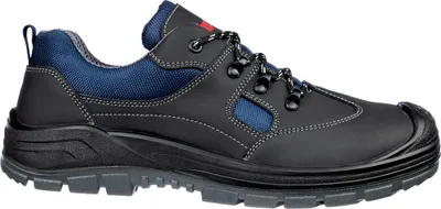 Produktbild von Footguard Sicherheitsschuhe Safe Low S3 SRC Schwarz-Blau-45