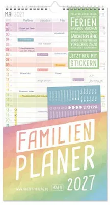 Produktbild von Familienplaner Rainbow 2027