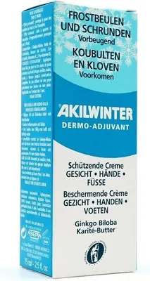 Immagine prodotto di Akilwinter crema, previene geloni e screpolature, 75ml