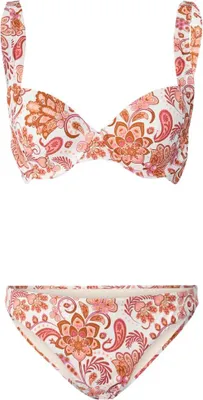 Produktbild von Brunotti Stefanie-Paisley Bikini Set Damen weiß braun Gr 36C