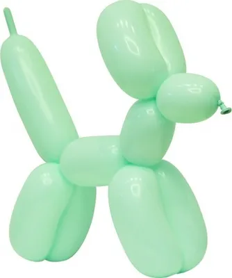 Produktbild von 50 Modellierballons pastell mint