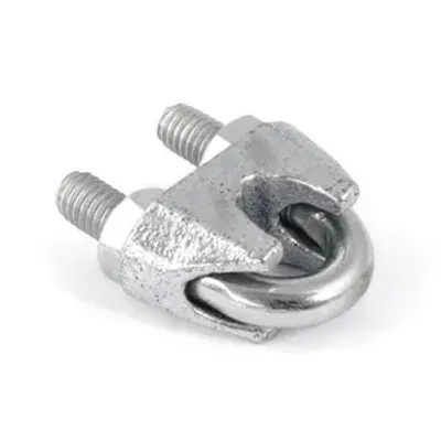 Produktbild von SEILKLEMMEN BÜGEL verzinkt  12mm  50 Stück    Klemme Drahtseilklemme Seilklemme